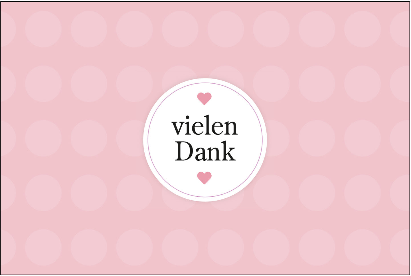 4Stück Premium Dankeskarten (Klappkarten) mit 4 Umschlägen, Danke Karten Geburt Merz Designkarten