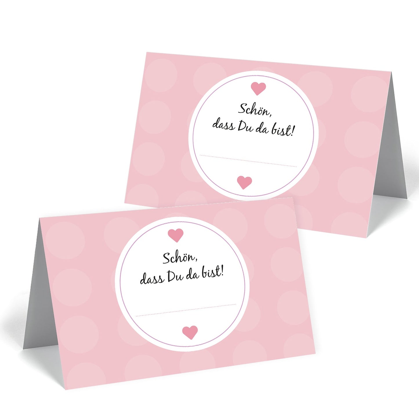 50 Premium-Tischkarten Platzkarten Namenskarten Namensschilder Hochzeit Feier Merz Designkarten