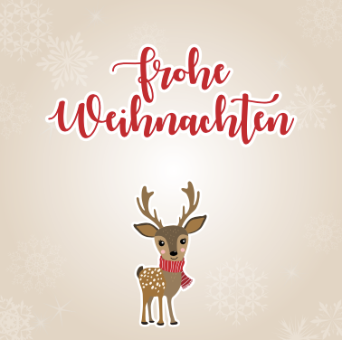 8 Weihnachtskarten Grußkarten für Weihnachten Klappkarten mit 8 Kuverts Merz Designkarten