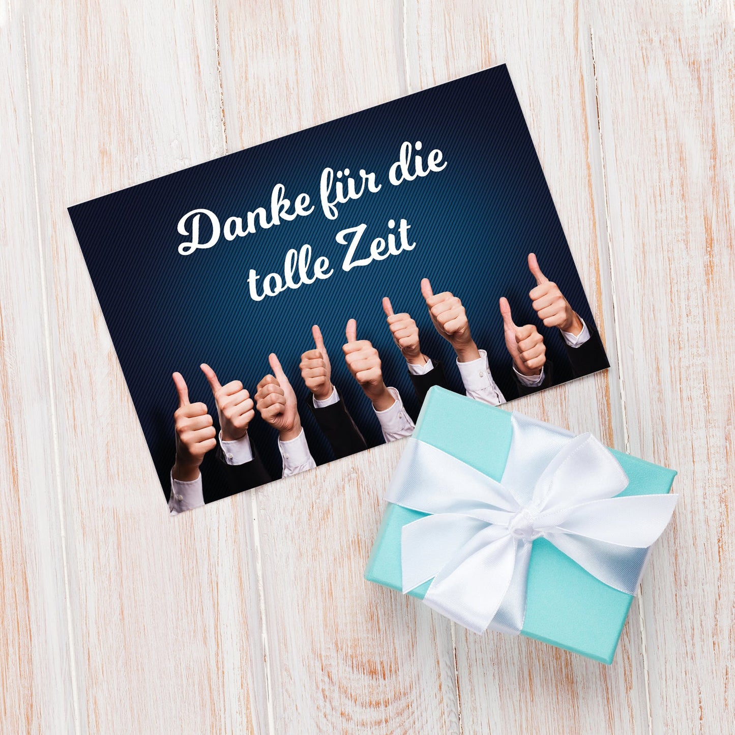 10 große Premium Abschiedskarte (Klappkarten) mit 10 Kuverts,  Abschied Merz Designkarten