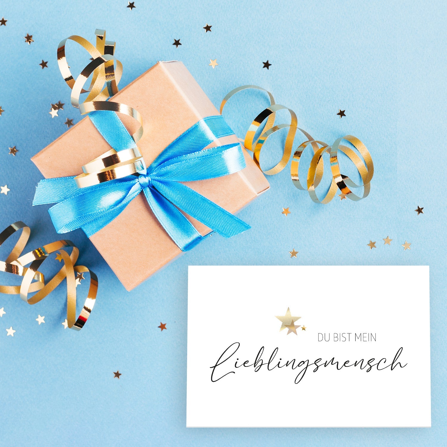 1Stück Premium Dankeskarten (Klappkarten) mit 1 Umschlag, Danke Karten Geburt Merz Designkarten