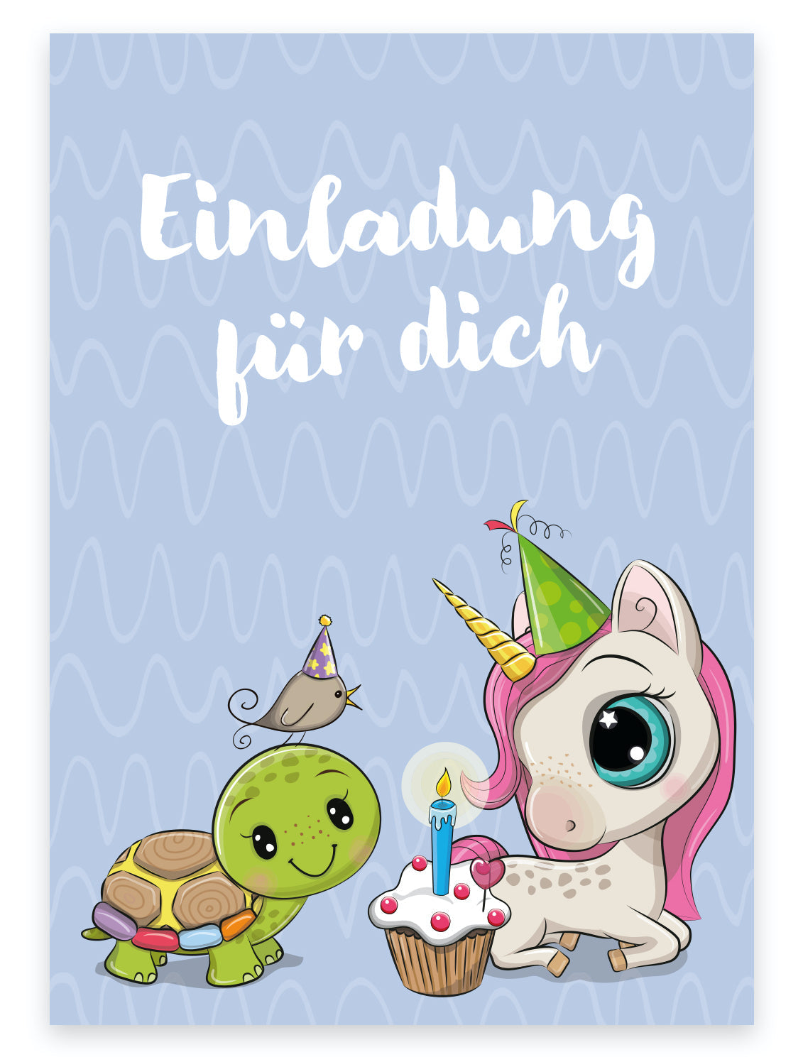 12 Einladungskarten Kindergeburtstag Kids Postkarten 14,8x10,5cm + 12 Umschläge Merz Designkarten