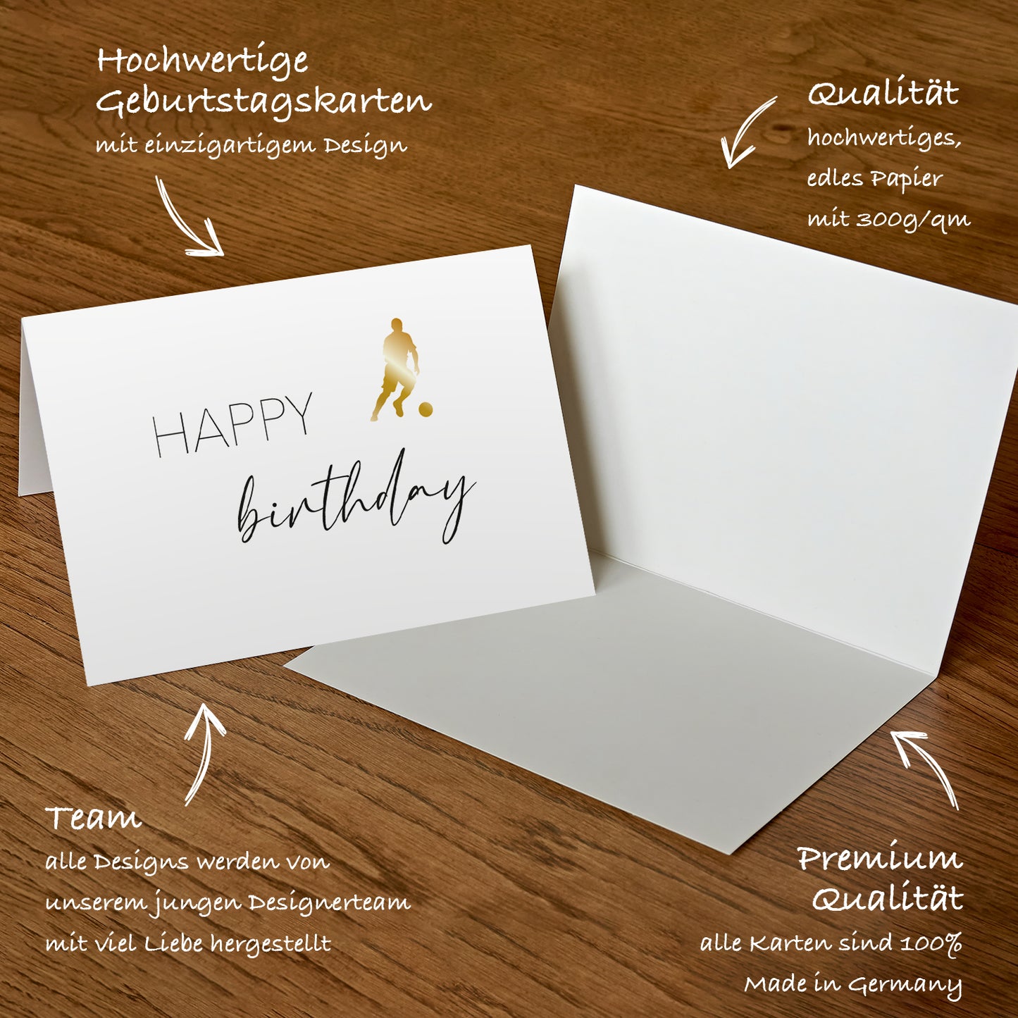 1 Geburtstagskarte Karte happy birthday 10,5x14,8cm mit Umschlag Geburtstag