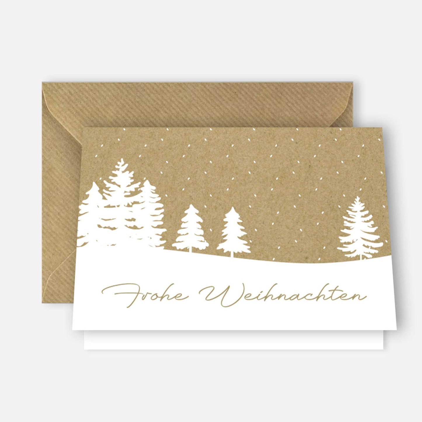 6 Weihnachtskarten Weihnachten merry christmas 10,5x14,8cm Klappkarten +6 Kuvert Merz Designkarten
