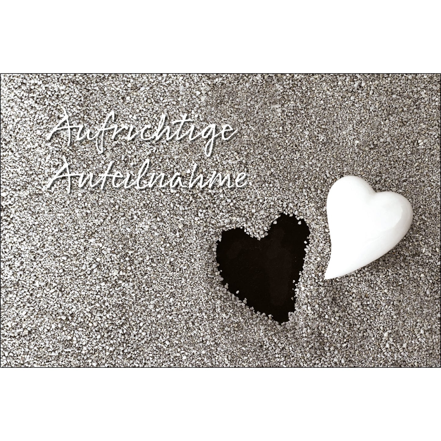 10 einfühlsame Trauerkarten Beileidskarten Klappkarten mit Briefumschlag Spruch Merz Designkarten