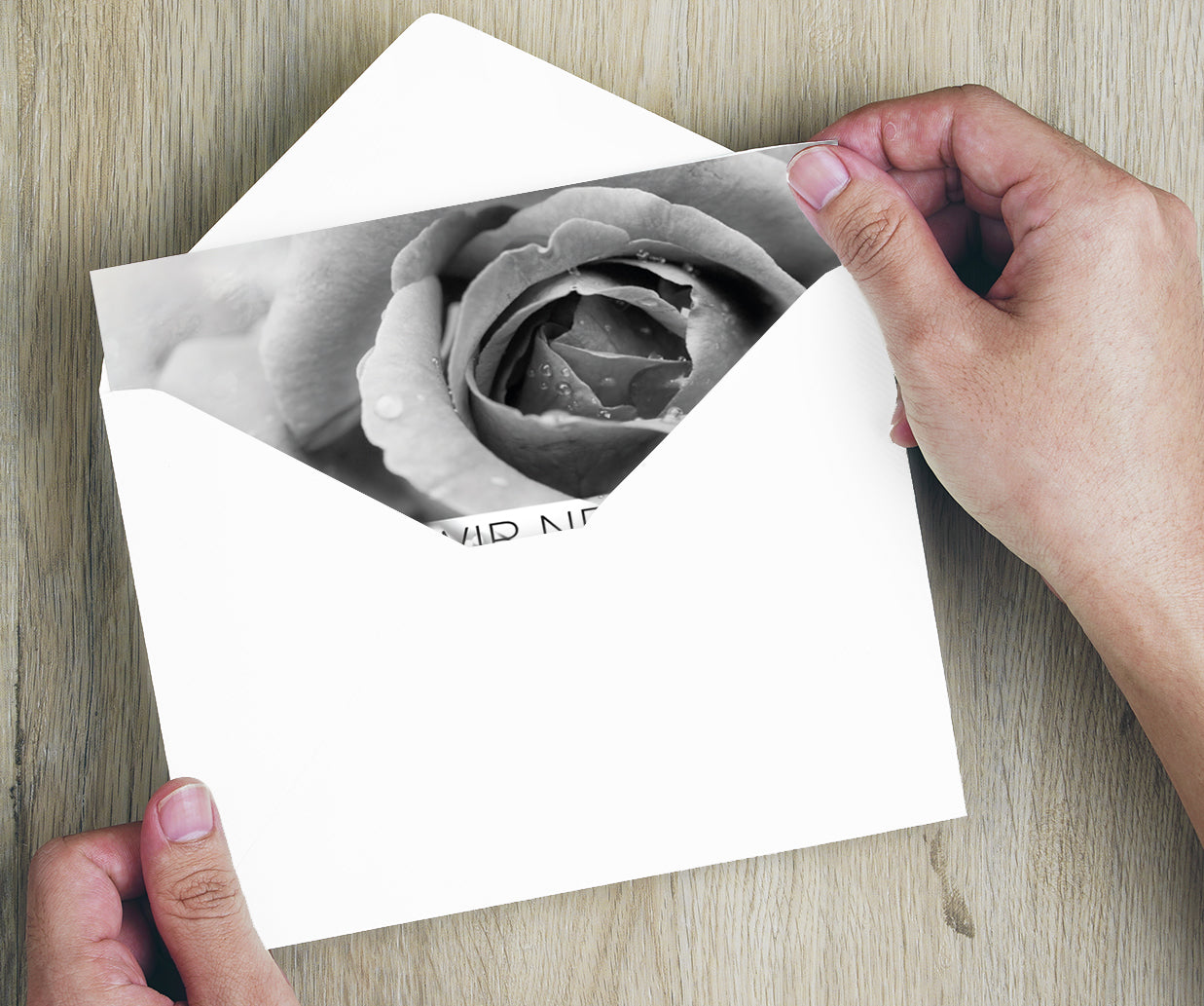 20 Trauerkarten Abschied Trauer Klappkarten mit 20 Umschläge Set Beerdigung Merz Designkarten