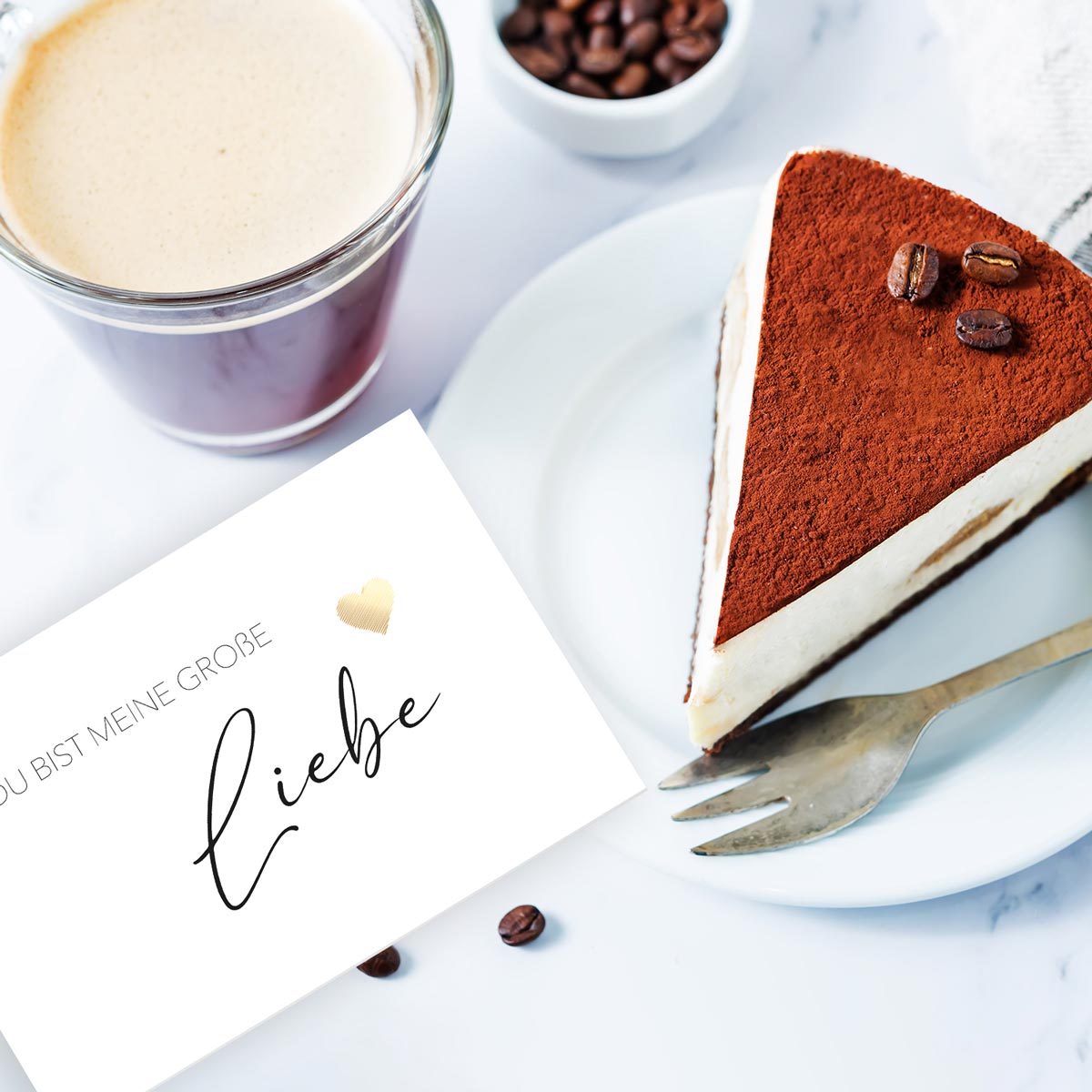 1 Geburtstagskarte Karte happy birthday 10,5x14,8cm mit Umschlag Geburtstag Merz Designkarten