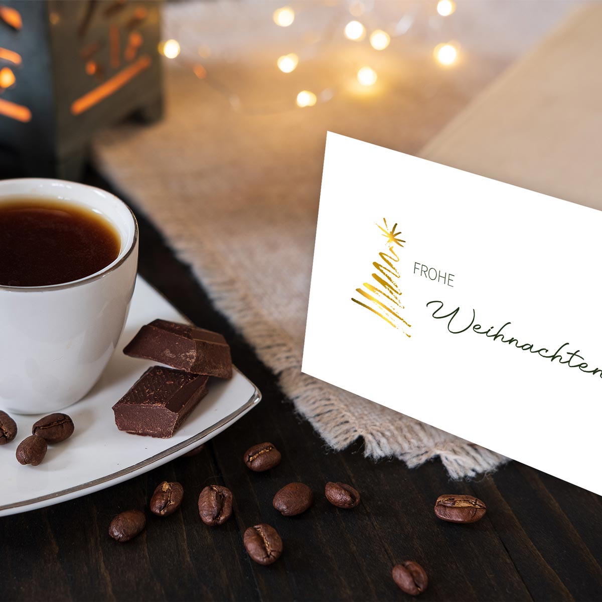 6 Premium Weihnachtskarten Weihnachten merry christmas 10,5x14,8cm Klappkarten +6 Kuverts Merz Designkarten