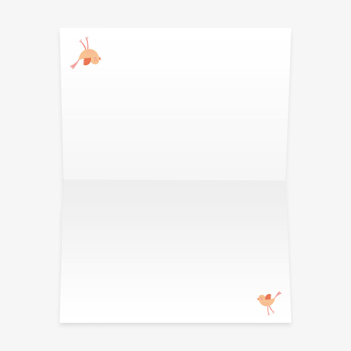 10 Stück Premium Dankeskarten (Klappkarten) mit Umschlägen, Danke Karten Geburt Merz Designkarten