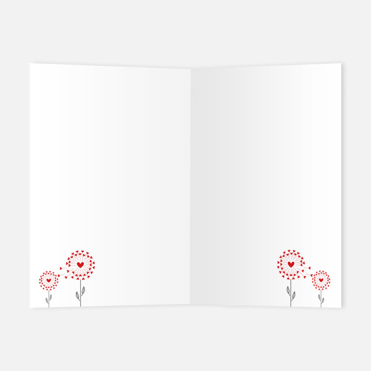 10 Stück Premium Dankeskarten (Klappkarten) mit Umschlägen, Danke Karten Geburt Merz Designkarten