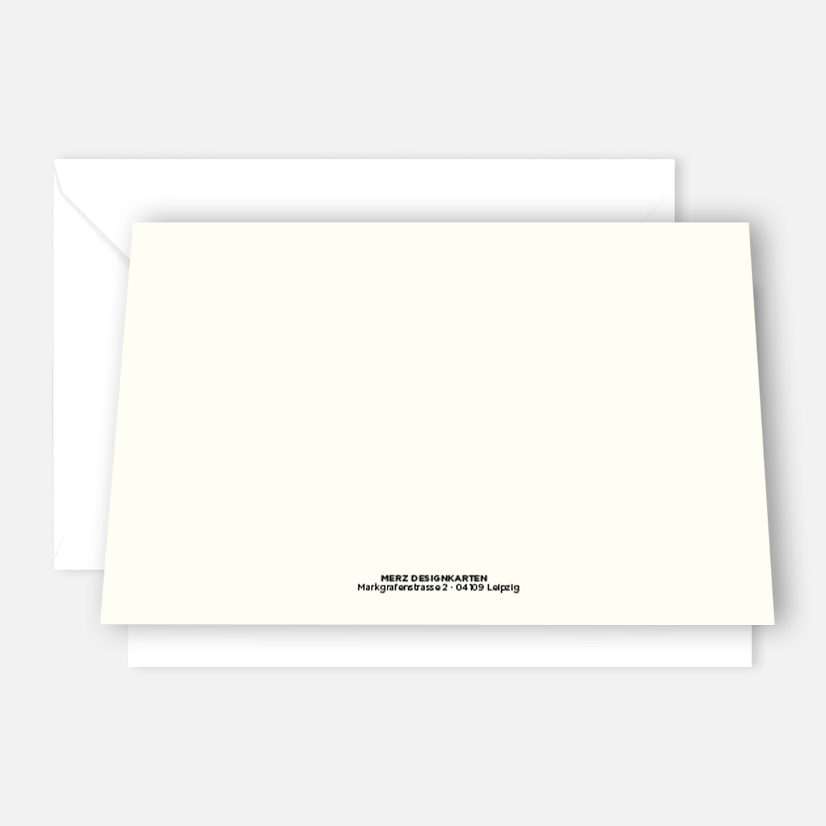 10 Stück Premium Dankeskarten (Klappkarten) mit Umschlägen, Danke Karten Geburt Merz Designkarten