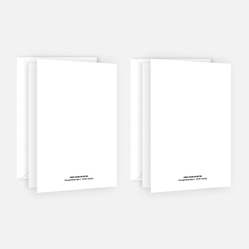 2 Premium Geburtstagskarte Happy Birthday 18x12cm mit Umschlag