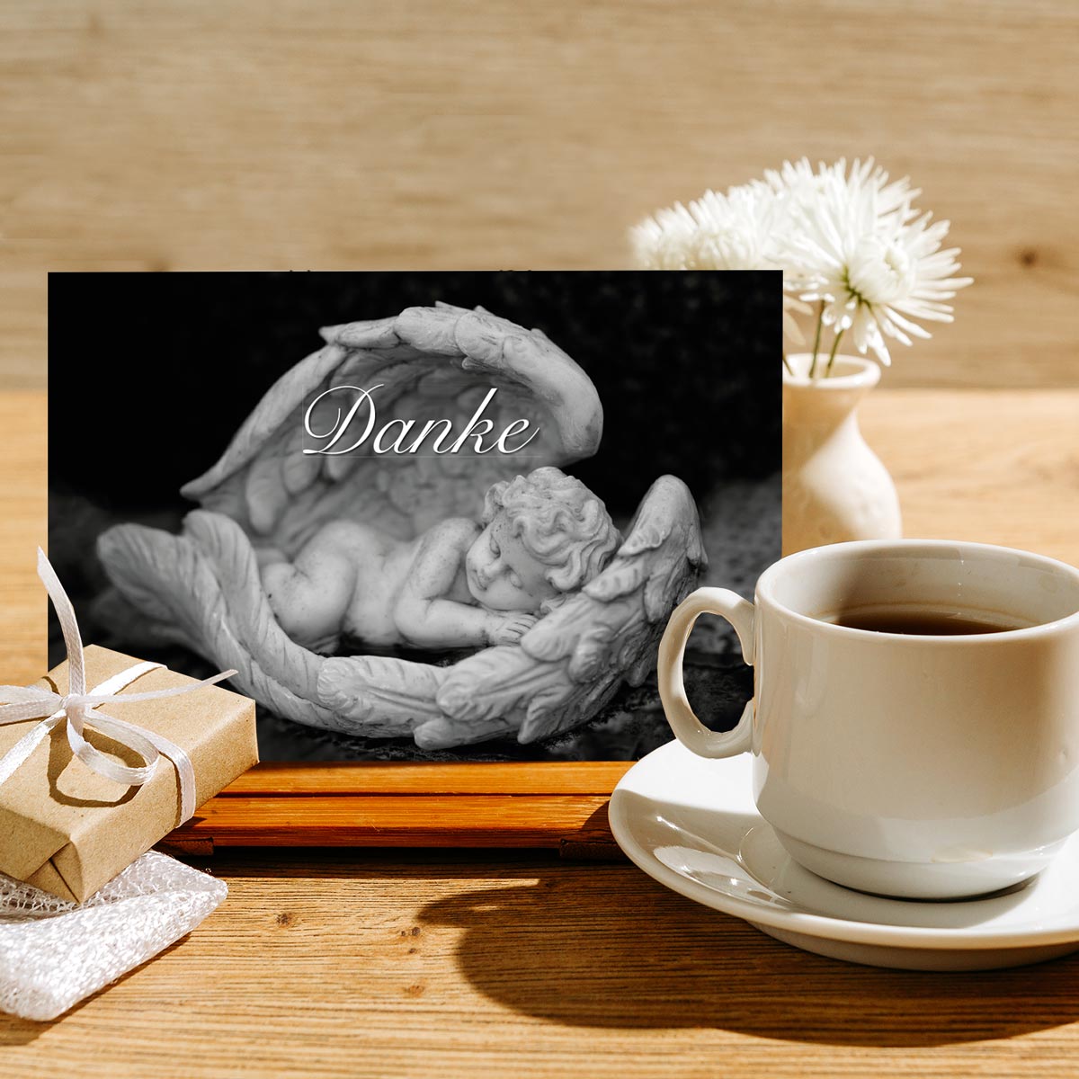 30 Trauerkarten Danksagung Klappkarten mit 30 Umschläge - Merz Designkarten