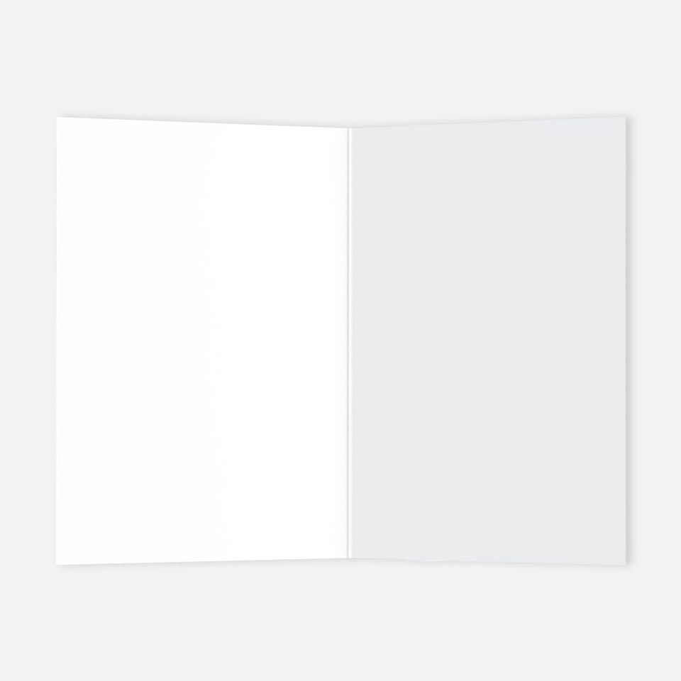 5 Stück Premium Dankeskarten (Klappkarten) mit 5 Umschlägen, Danke Karten Geburt Merz Designkarten