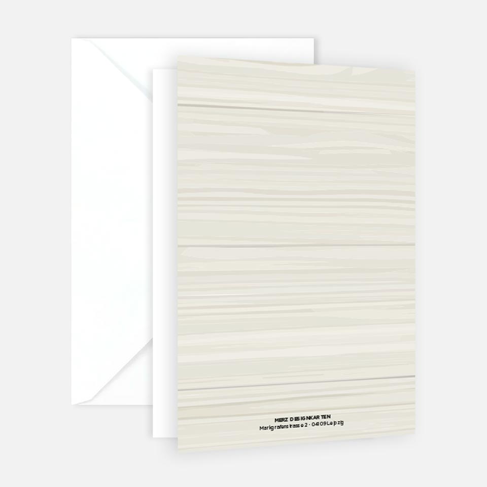 6 Stück Premium Dankeskarten (Klappkarten) mit Umschlägen, Danke Karten Geburt Merz Designkarten