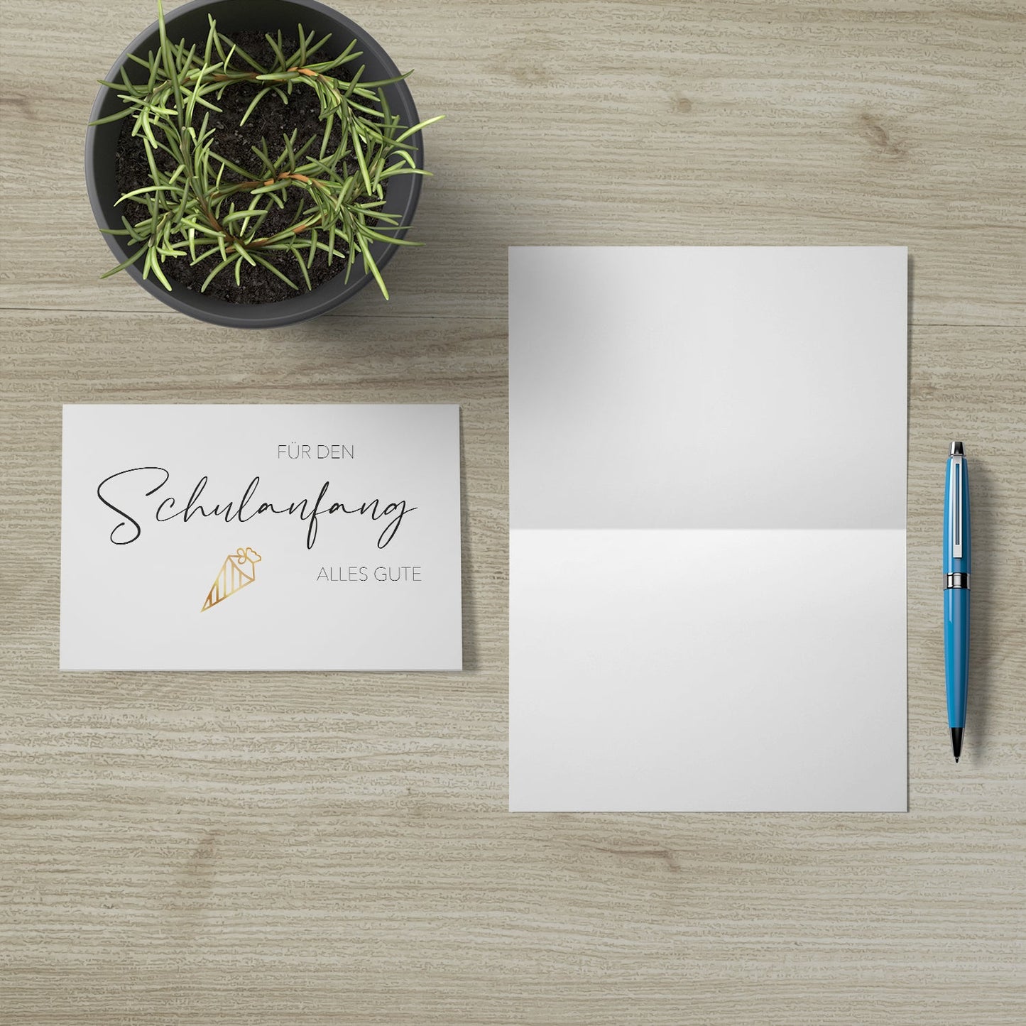 1 XL Premium Grußkarte Einschulung 1. Schultag Jungs Mädchen sweet lucky animals