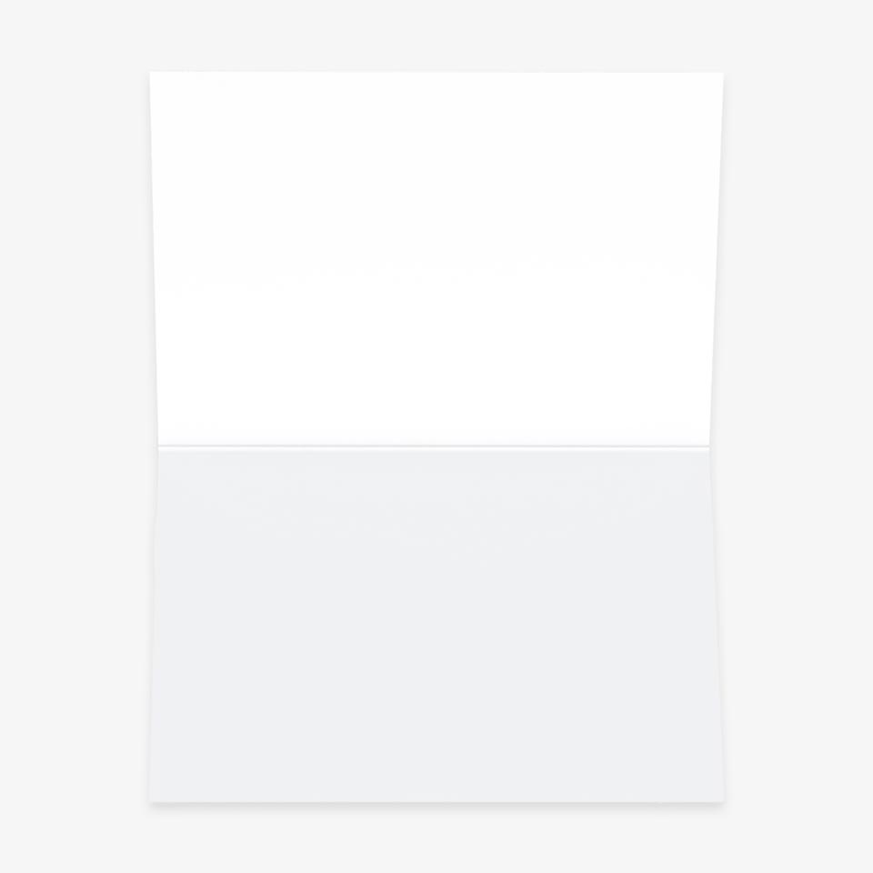 4 Premium Dankeskarten (Klappkarten) mit 4 Umschlägen, Danke Karten Grußkarte Merz Designkarten