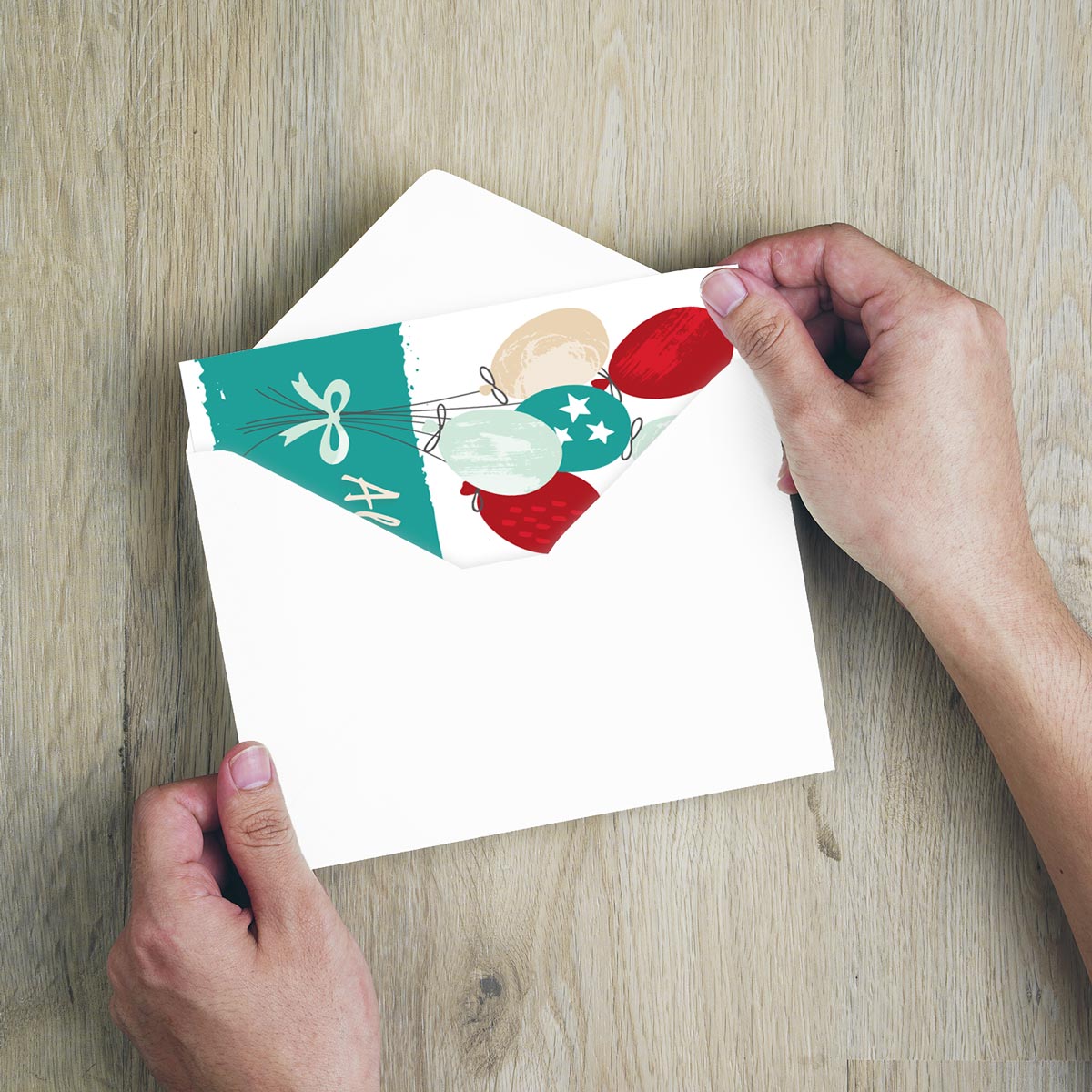 4 Premium Geburtstagskarten happy birthday 18x12cm + 4 Kuverts Geburtstag Karten Handarbeit - Lieblingsladen