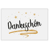 10 Stück Premium Dankeskarten (Klappkarten) mit Umschlägen, Danke Karten Geburt