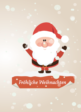 8 Weihnachtskarten Grußkarten für Weihnachten Klappkarten mit 8 Kuverts