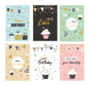 6 Premium Geburtstagskarten Happy Birthday 18x12cm + 6 Kuverts Geburtstag Karten