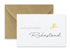 1 edle Glückwunschkarte Ruhestand Rente Klappkarte 10,5x14,8cm + 1 Naturumschlag
