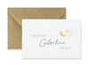 1 Gutscheinkarte Klappkarte 10,5x14,8cm Geschenkgutschein Premiumpapier + Kuvert