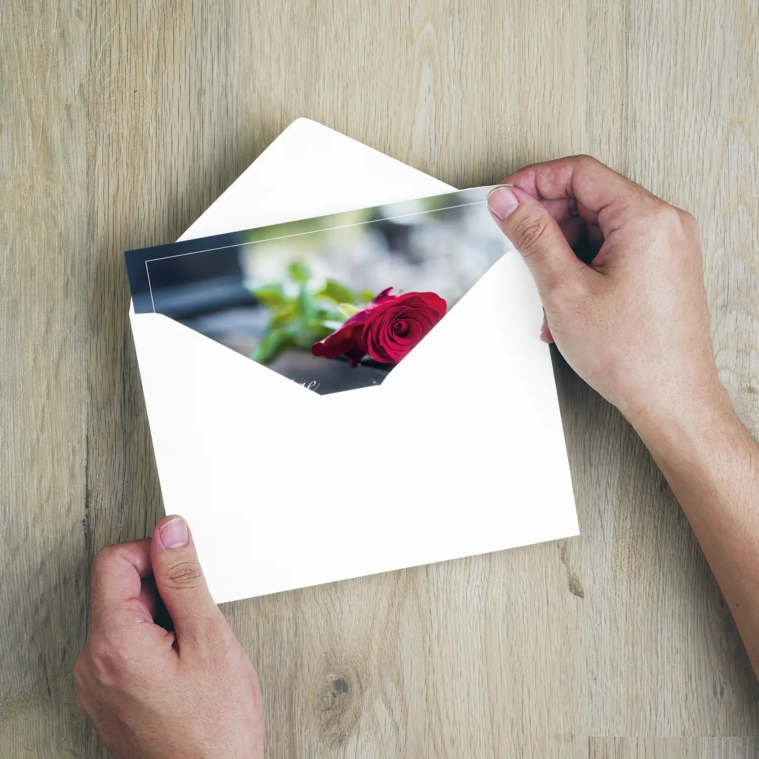 6 einfühlsame Trauerkarten Beileidskarten Klappkarten mit Briefumschlag Spruch - Merz Designkarten