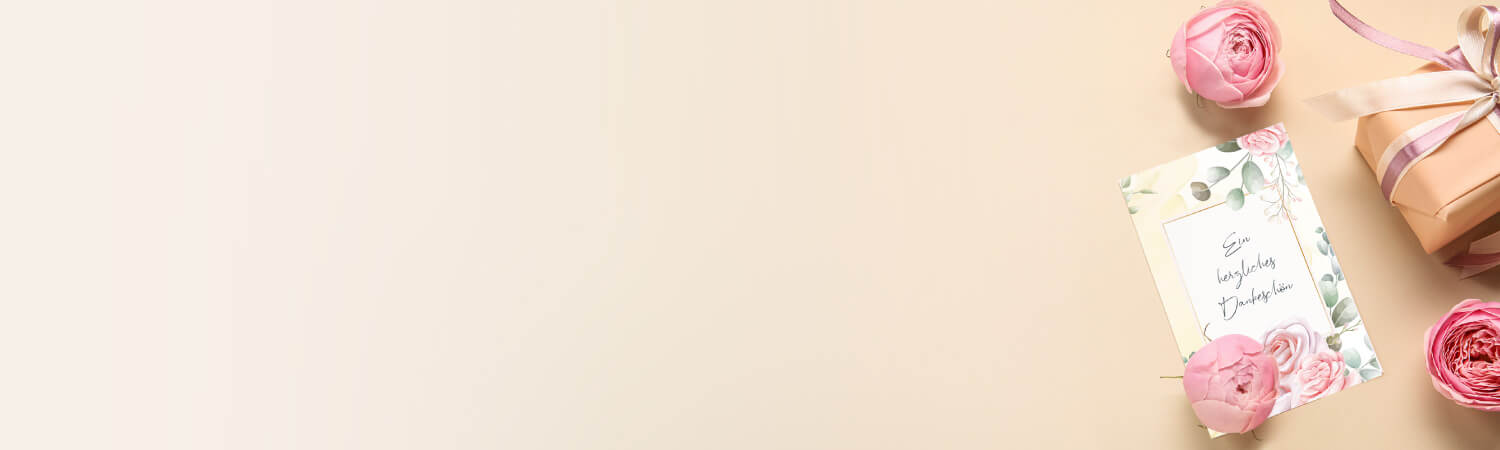 RXBC2011 Dankeskarten – 100 Stück, Minimalistisch Mit Golddruck, 5,1x8,9cm, 300g/m² Papier