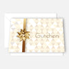 1 Gutscheinkarte Gutschein Klappkarte 12x18cm mit Kuvert Geschenkgutschein