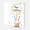 1 Premium Geburtstagskarte Happy Birthday 18x12cm mit Umschlag