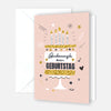1 Premium Geburtstagskarte Happy Birthday 18x12cm mit Umschlag