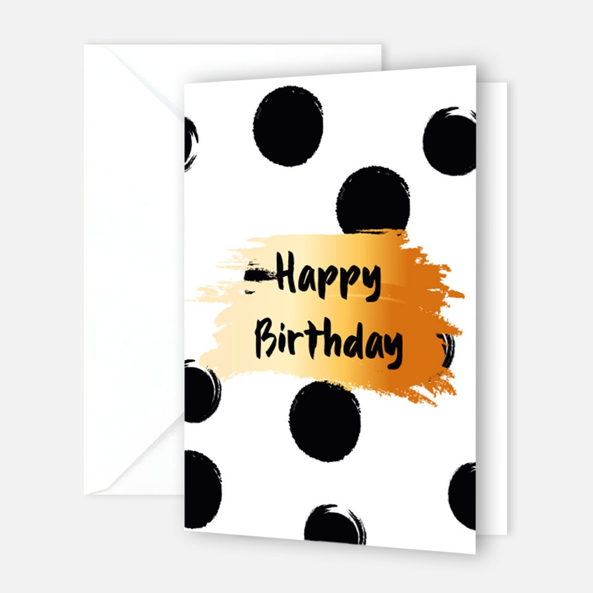 1 Premium Geburtstagskarte Happy Birthday 18x12cm mit Umschlag