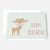 1 edle Geburtstagskarte Happy Birthday Klappkarte 18x12cm mit 1 weißen Umschlag
