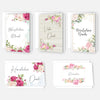 5 Stück Premium Dankeskarten (Klappkarten) mit 5 Umschlägen, Danke Karten Geburt